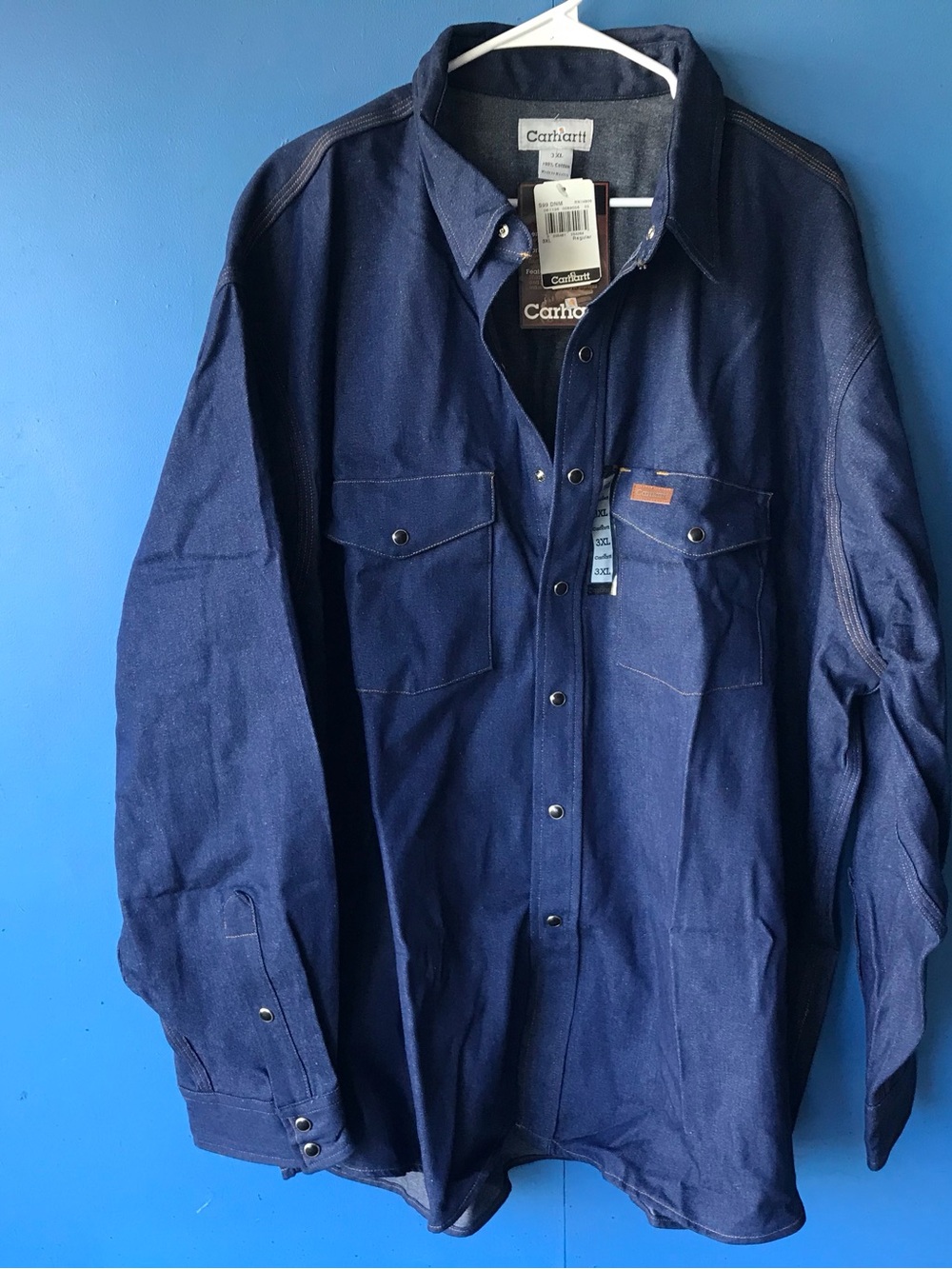 NWT Carhartt Men’s Snap Front Work Shirt